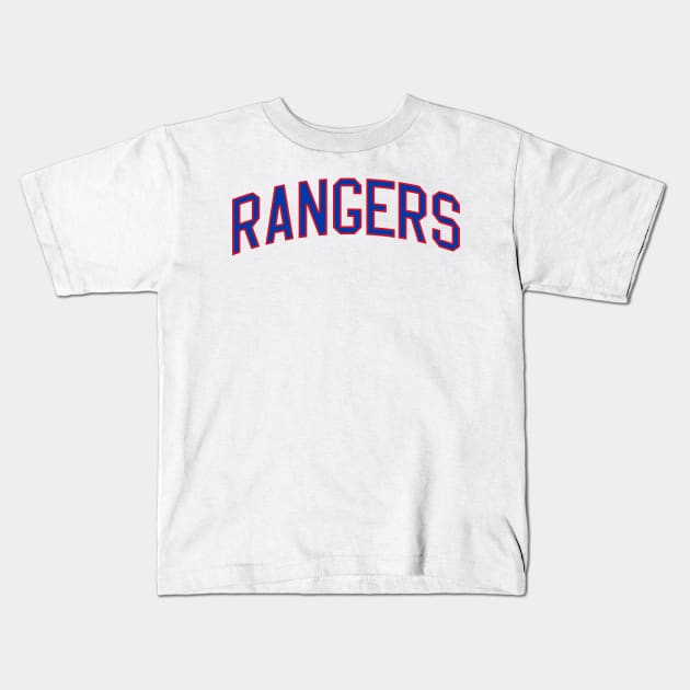 Rangers Kids T-Shirt by teakatir